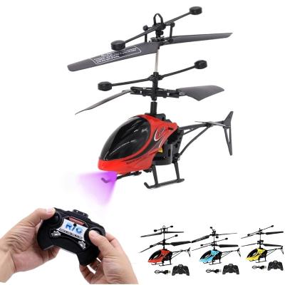 China Helicopter Fly Toys Led Gifts Remote Control Helicopter Christmas Induction Rc Radio Control Flat Planes Flying Toys Drone for sale