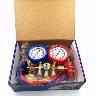 China Multi Refrigerant Air Conditioning Miscellaneous Gauge Set Pressure Gauge Miscellaneous Tools Applicable for sale