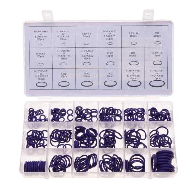 China HNBR Air Conditioning Kit O Rings O Ring Garage Set Car Vehicle Auto Repair With Case - for sale