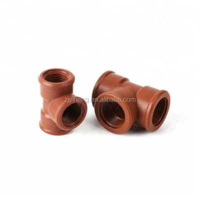 China Plastic PVC WIRE FITTINGS/FEMALE PVC TEE ELBOW FOR PIPING for sale