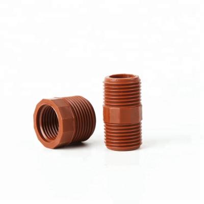 China Threaded PVC Coupling To Plumb / Durable Tubing PVC Nipple Fittings Equal for sale