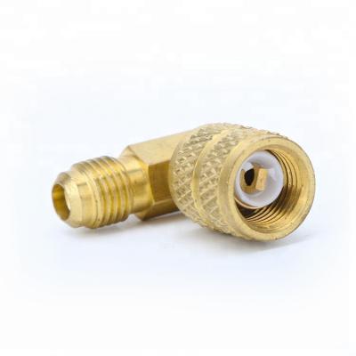 China BRASS Auto A/C Swivel Reducing Adapter Kit For Air Conditioning Air Condition Connector Adapter For R410a for sale