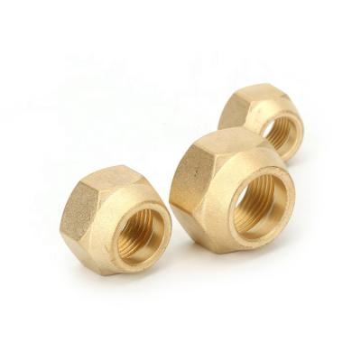 China High Quality Customizable Home Appliance Equipment Brass Flare Nut For Air Conditioning for sale