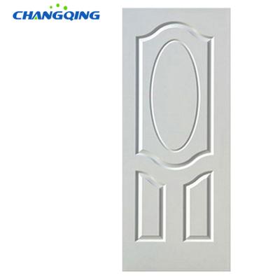 China Modern White Primed 3mm HDF Door Skin for sale