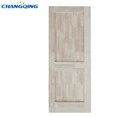 China Shouguang 100% Modern Interior Solid Oak Wood Door Designs Photos for sale