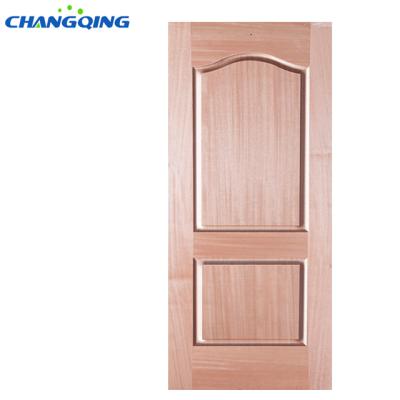 China cheap natural hdf molded skin door price swing swing cavity core veneer for sale