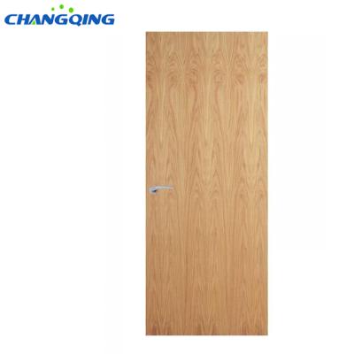 China Traditional Flush Veneer Hollow Core Interior Plywood Wood Door for sale