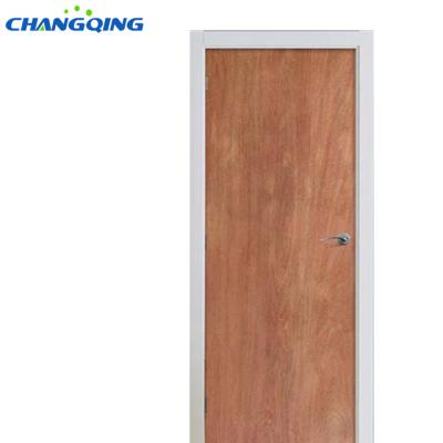 China Swing Plywood Door Hardware And Interior Standing Single Flush Door for sale