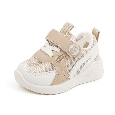 China Disposable Hot sale children baby casual shoes soft soles and non slip small children's sports shoes with mesh surface or boys and girls for sale