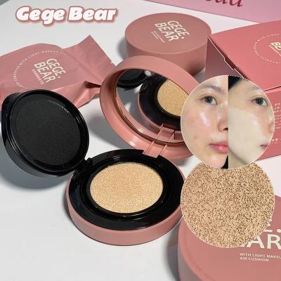 China CONCEALER 2024 Buildable Coverage Makeup Cushion 13g+Refill Long-Lasting Lightweight Matte Skin Full Coverage Gege Bear Cushion Foundation for sale