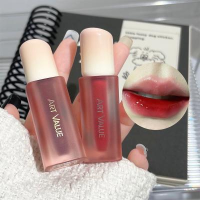 China Waterproof Nice Art Value Watery Glossy Hydrating Lip Glow Oil Mirror Surface Moisturizing Non-Stick Whitening Daily Stage Makeup Lip Tint for sale