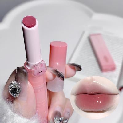 China High-shine Finish Hot sale pinkt&Cuttie Design Fuller-looking Lips Tinted Gege bear High-shine Finish Lip Pen for Nourished Lip Gloss for sale