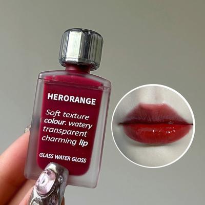 China Non-sticky Hot sale Mirror Moisturizing Plump Lips Long-Lasting Moisturizing Mirror Effect Lip Color Non Greasy Texture Lip Pigment for sale