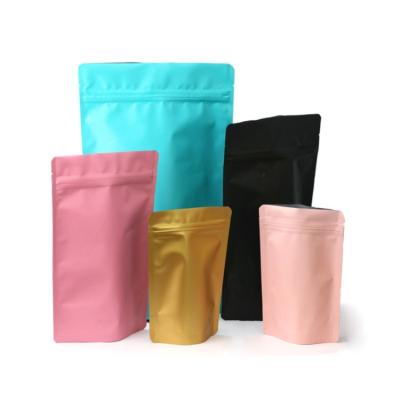 China Food Grade Recyclable High Quality Smell Proof Bags Food Grade Sandwich Aluminum Foil Resealable Bag for sale