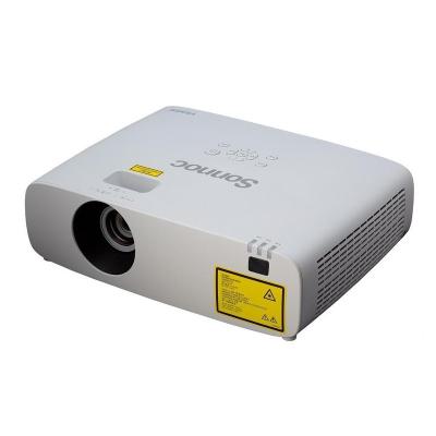 China 3D ready SONNOC 3LCD Laser Projector Business Portable 4k SNP-LC521LU for Advertising for sale