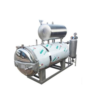 China food & Beverage Factory Tuna Retort Sterilizer Small Dairy Products Food Processing Retort Sterilizer for sale