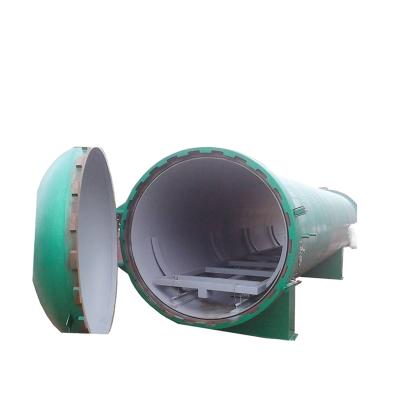 China Horizontal Rubber Vulcanizing Rubber Processing Machinery / Rubber Tank Shoes Curing Autoclave for sale