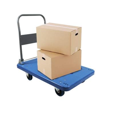 China Foldable Plastic Tools Platform Truck Hand Cart With Competitive Prices Hand Cart for sale