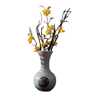 China Traditional High Quality Home Decor Luxury Vases Table Modern Ceramic Vase Flower Vases For Bedroom Decoration for sale