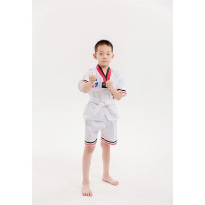 China Good Quality Direct Super Lightweight Martial Arts Cotton Wholesale Taekwondo Uniform Cloth for sale