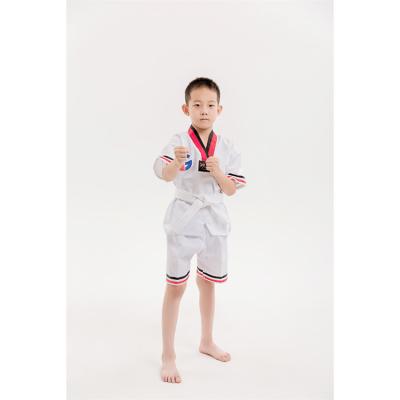 China Cotton Professional Factory Directly Supply Dobok Poomsae Taekwondo Clothes Uniform for sale