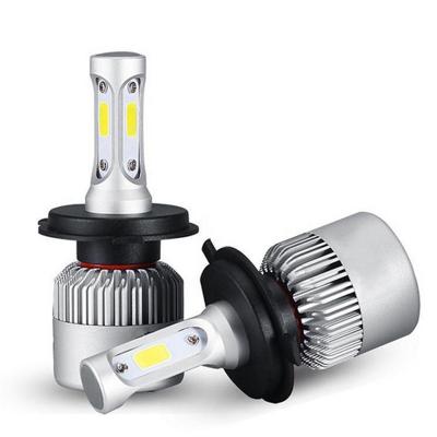 China Wholesale 8000 S2 LED Lamp 9005 9006 LED Headlamp Cheap H1 H3 H4 H7 H11 COB LED Headlight Aluminum Housing Lamp Bulb H7 Lumen Wholesale 8000 LED Headlamp for sale