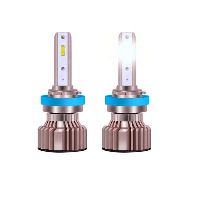 China 9005 LED Headlight H11 H13 9006 9007 All-in-One H1 H3 H4 H7 9004 Headlight Bulbs H1 H3 H4 H7 9004 Housing A5S New Arrival Aluminum Design for sale