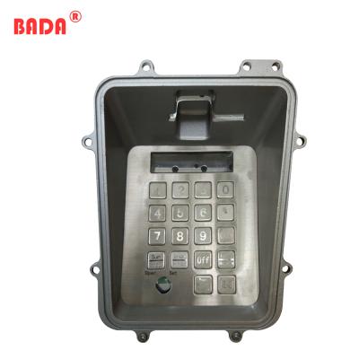 China Custom Fuel Dispenser Parts Keyboard Metal Keypads for sale