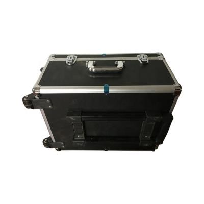 China For Transport Ningbo Factory Custom Aluminum Flight Case With Trolley And Foam Insert for sale