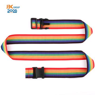 China Fashiontable Cheap Easy Using Adjustable Luggage Tie Down Strap Bag Accessory Binding Belt for sale