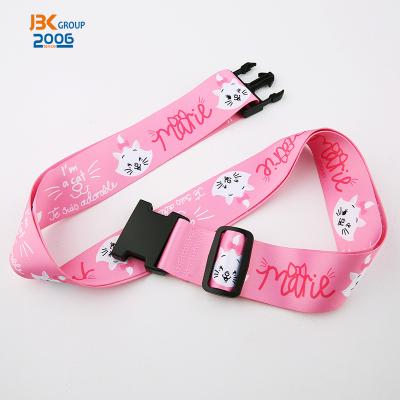 China The digital travel etc. custom suitcase belt lock. personalized adjustable travel luggage strap for sale