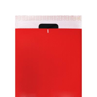 China Superior cushioning and surface protection China Red Shockproof Self-sealing Mailing Bags Envelope Packaging Poly Bubble Mailers for sale