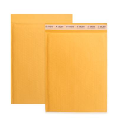 China Superior cushioning and surface protection Shockproof Biodegradable Bubble Paper Envelope Mailing Bags Kraft Bubble Mailer for sale