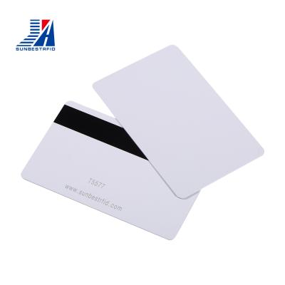 China Inkjet Printing Blank Business Magnet ID IC RFID PVC HICO Magnetic Stripe Contactless Card Sunbestrfid Waterproof/Waterproof Pad for sale