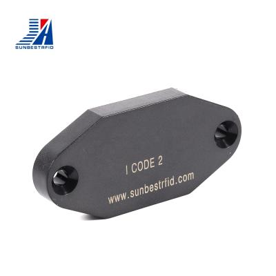 China sunbestrfid LM8100 I-code-2 RFID ISO15693 waterproof/waterproof ferrite sheet anti-metal rfid rubber tag for sale