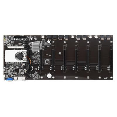 China Cryptocurrency Ethereum 8 Gpu Mining Motherboard Celeron ® 1037U 8 PCIE 16X 50mm Slot Distance for sale