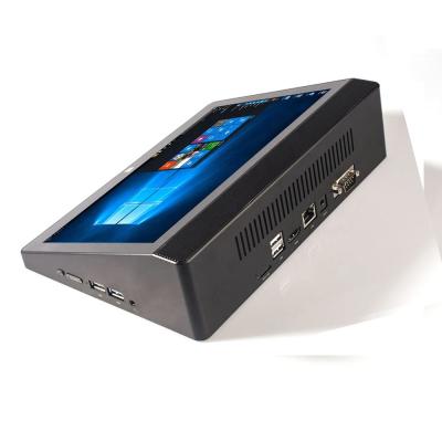 China 10.1 Eingebettet Industriell Fanless Mini PC RS232 DB9 Port CPU Z8350 Vier Kern zu verkaufen