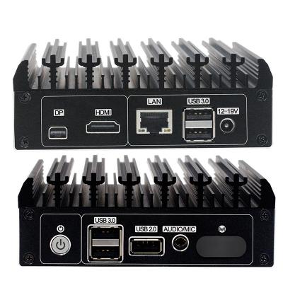 China Caixa de mini computador sem ventilador de dois núcleos NUC Nano PC Slot Ngff Mini porta DP Broadwell-U Intel® i3 i5 i7 à venda