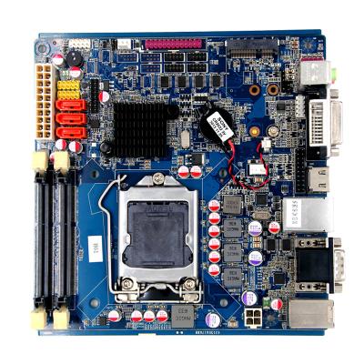 China Intel H61 Express ATX chipset mini itx moederborden 1155 8 * USB 2.0 poort DDR3 industriële Laptop moederborden 3 * SATA2.0 Te koop