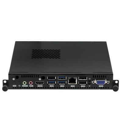 China Intel 6ta generación I3 I5 I7 Industrial Mini PC OPS 1 LAN RAM DDR4 de un solo canal en venta