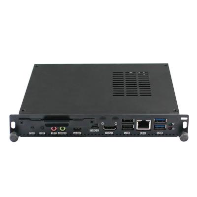 China Comet Lake Celeron 5205U Mini Box Pc For Interactive Electronic Whiteboard for sale