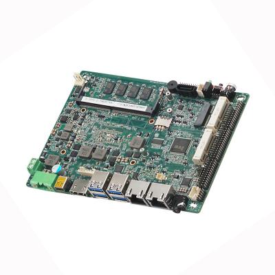 China Kaby Lake  i5-7200U Onboard 4G Ram 2 Lan 6 Com Industrial 3.5 Inch Motherboard Wide voltage for sale