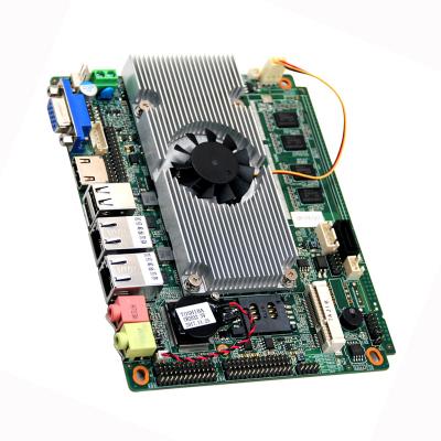 China 3.5 Inch X86 Industrial Dual Gigabit Lan Motherboard Atom N2800 Onboard 2GB DDR3 RAM for sale