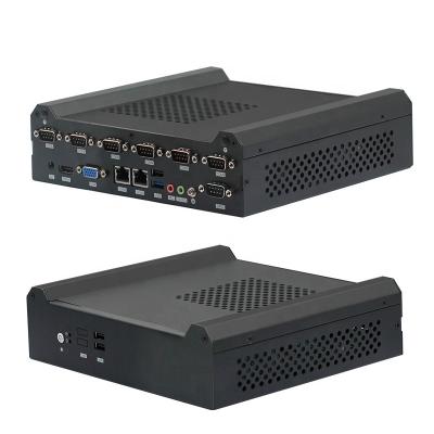 Cina Mini PC industriale dual core Broadwell-U Intel® Core™ i3 i5 i7 di quinta generazione LAN 2 Gigabit 6 RS232 in vendita