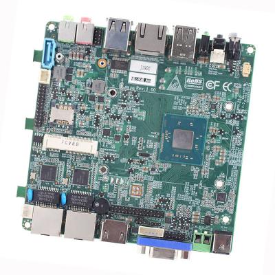 Κίνα Τετραπύρηνο E3845 Itx Βιομηχανικός μίνι Nano μητρική πλακέτα RJ45 RS232 Console 2 LAN προς πώληση