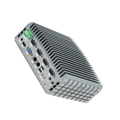 China Intel I7-7500U Industrie-Mini-Computer der 7. Generation, 2 LAN-Mini-PC 6COM GPIO-Ports zu verkaufen