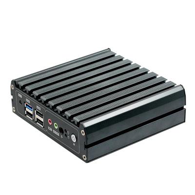 China Fanless Firewall Mini PC 2 Gigabit Ethernet Quad Core J1900 E3845 CPU for sale