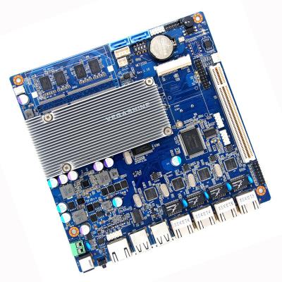 China 4 Lan Mini Itx Firewall placa-mãe Atom D2700 N2600 N2800 CPU Pfsense Router à venda