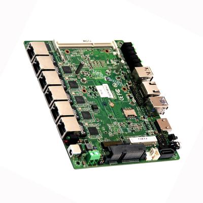 China 6 NIC 3.5 Inch Firewall Motherboard Intel 4th Haswell-U I7-4500U pfsense NGFF_SSD interfaces for sale