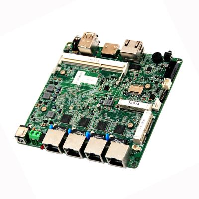 Cina Scheda madre per PC Intel® Bay Trail E3845 J1900 N2806 N2920 4 LAN Firewall per computer Nano Firewall in vendita